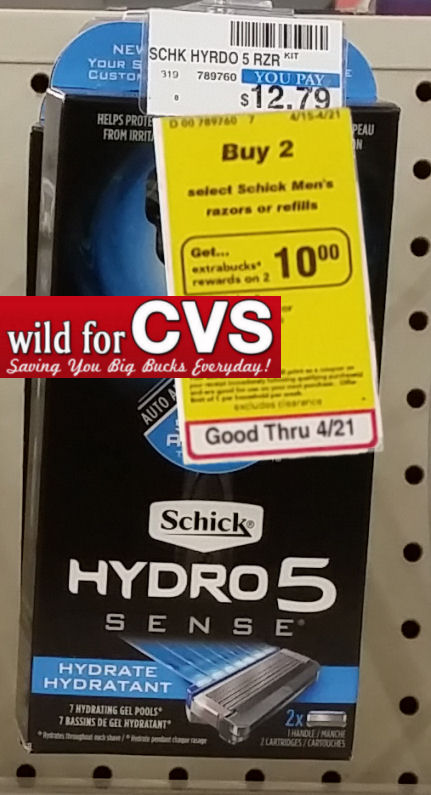 schick razors deal