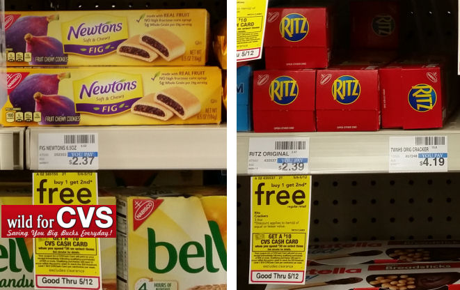 nabisco fig newtons and ritz