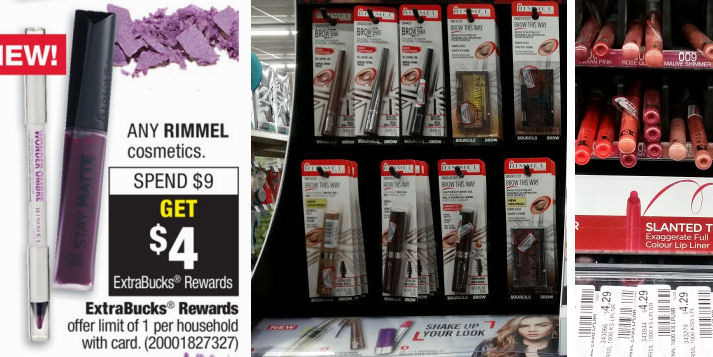 rimmel cosmetic deal