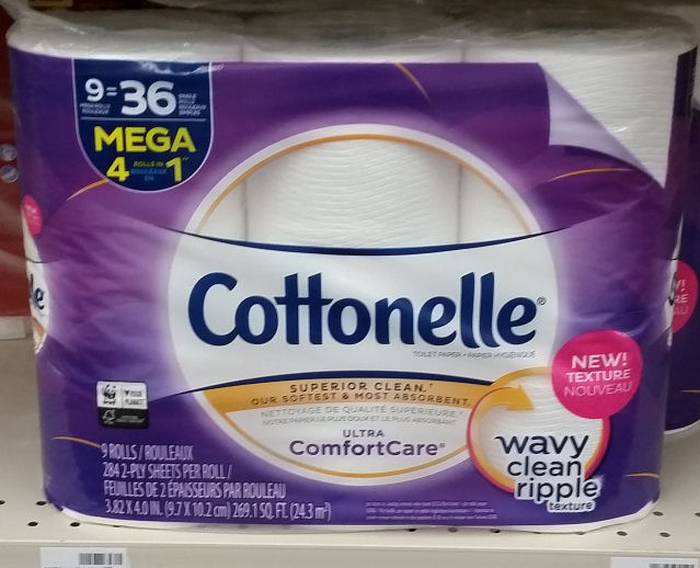 cottonelle mega roll