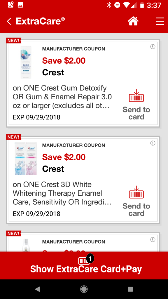 Crest Coupon