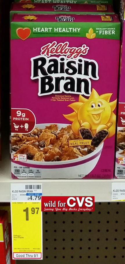 kellogg's raisin bran deal