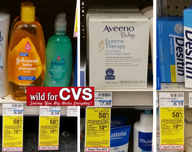 aveeno and johnson's baby deal