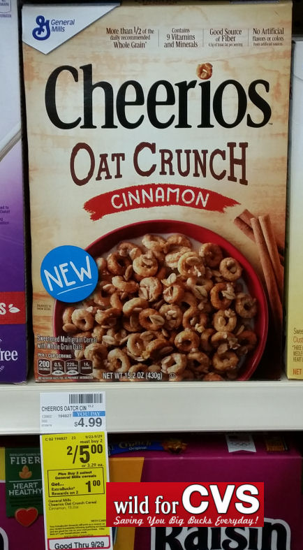 cheerios oat crunch