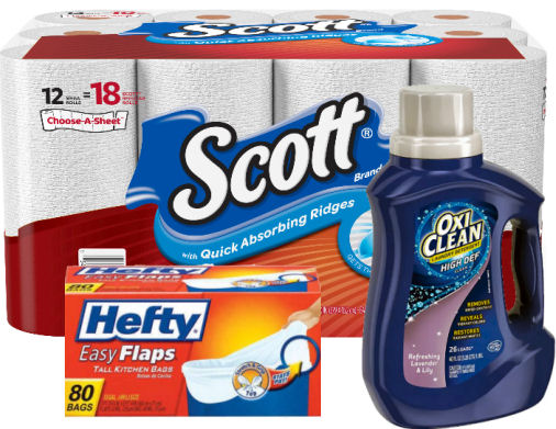 hefty scott and oxiclean deal