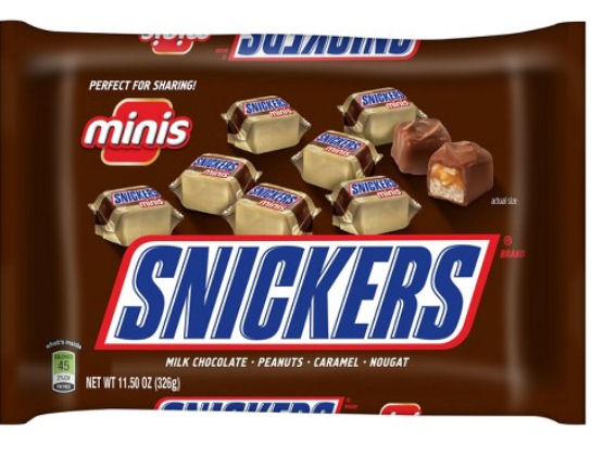 snickers minis deal