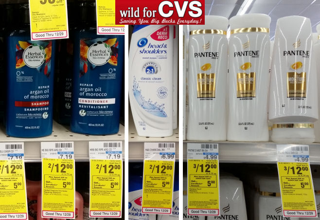 herbal essences pantene and head & shoulders deals