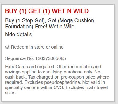 wet n wild coupon