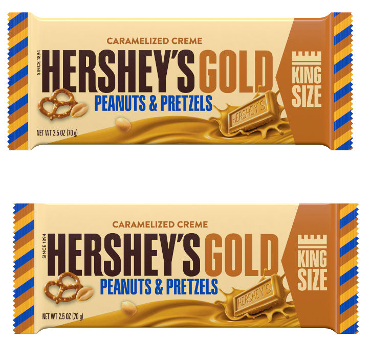 hershey's king size gold bar