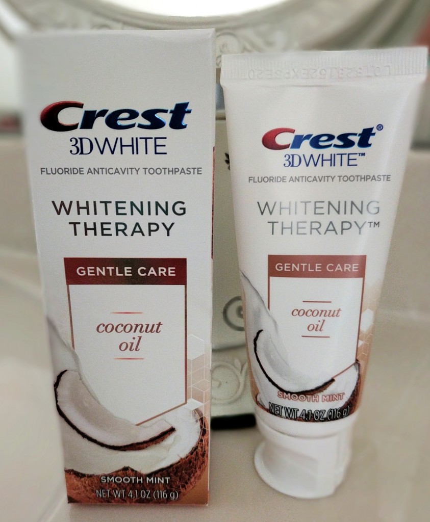 Crest with Coconut Oil