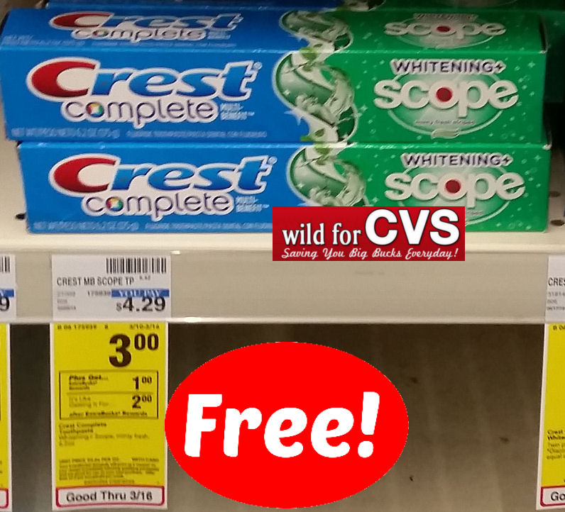 crest toothpaste deal